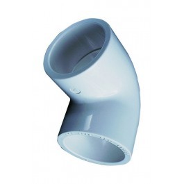 45° Elbow White ABS