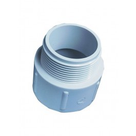 Socket Nipple White ABS