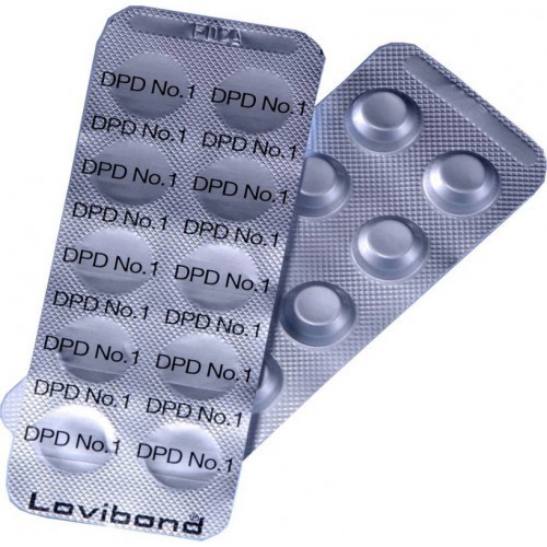 DPD No.1 Rapid Dissolving Chlorine/Bromine Test Tablets