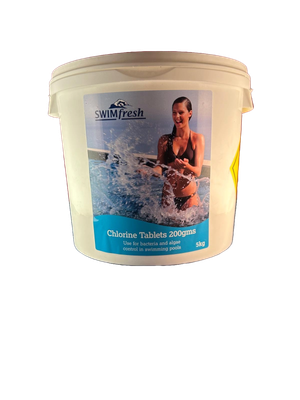 Swimfresh Stabilised Chorine Tablets 200gm 5kg