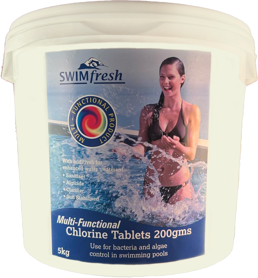 Swimfresh Multi-Functional Chorine 200gm Tablets 5kg