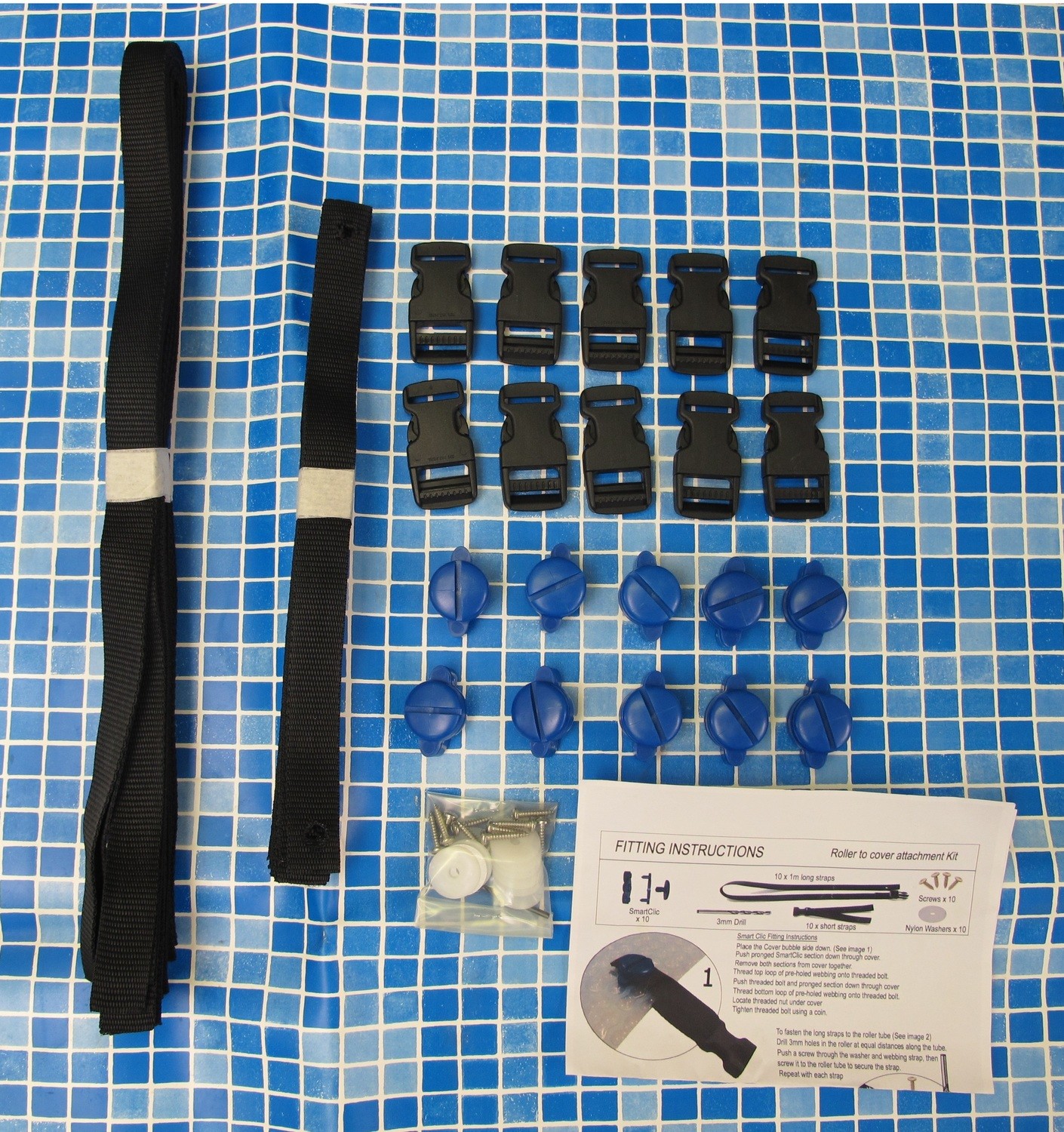 Roller to Solar Cover Attachment Kit