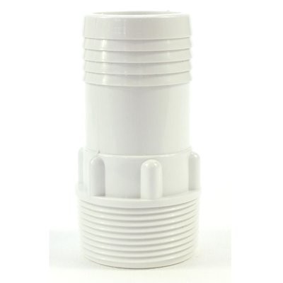 1.5&quot; Male Threaded Hosetail White ABS