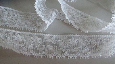 White Floral Eyelash Lace