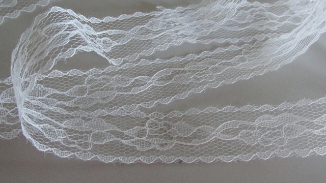 White Wavy Lace