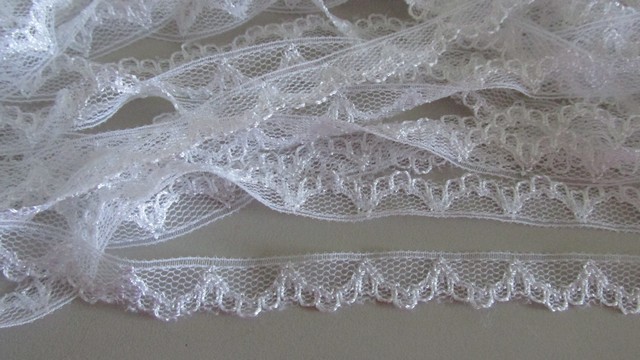 White Scallop Lace