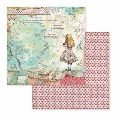 STAMPERIA ALICE (In Wonderland) 12x12 Paper Set