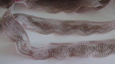 Mocha Scallop Lace