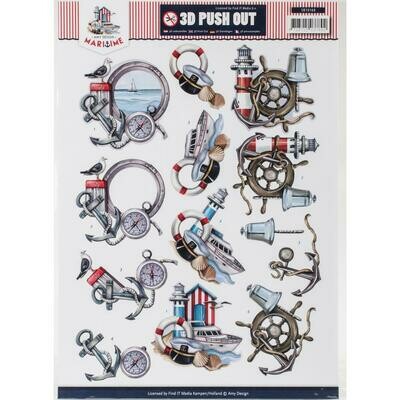 Amy Design 3D Push Out - Maritime