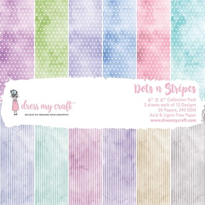 Dots n Stripes Paper Pad