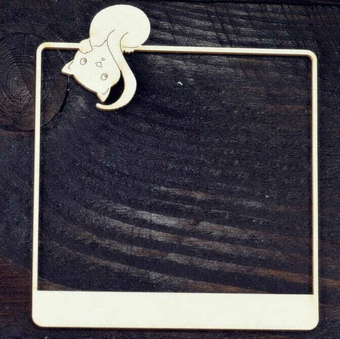 Catch the Tail Frame Chipboard