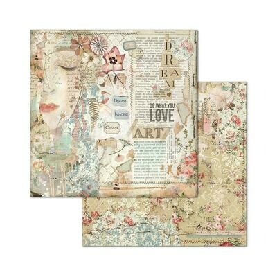 STAMPERIA IMAGINE 8x8 Paper Set