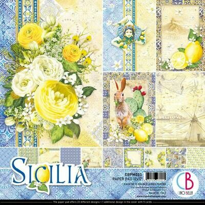 Ciao Bella SICILIA 12x12  Paper Pad