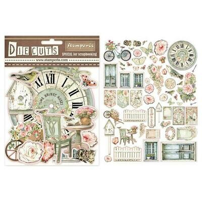 Stamperia - HOUSE OF ROSES Die-Cuts Ephemera