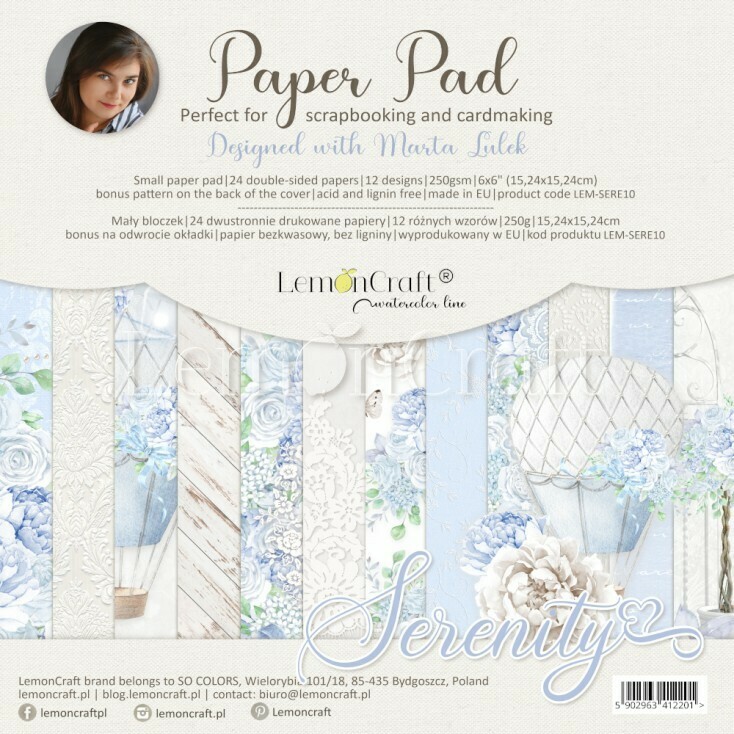 Serenity 6x6 Paper Pad