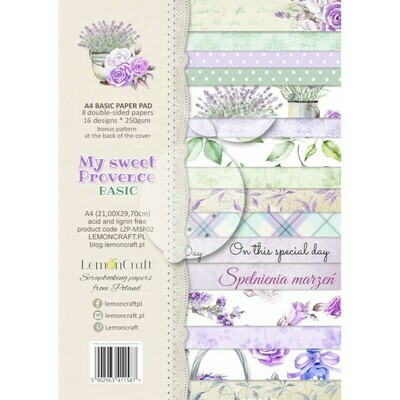 My Sweet Provence - A4 Basic Paper Pad