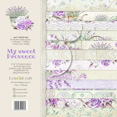 My Sweet Provence 6x6 Paper Pad