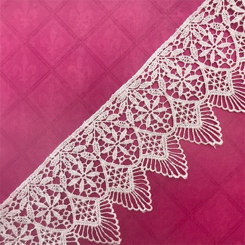 White Venice Lace 45 White Venice Lace 45