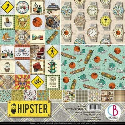 Ciao Bella HIPSTER 12x12 Paper Pad