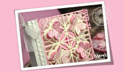 Fantasy Butterfly Square die