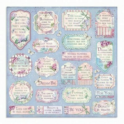 STAMPERIA HORTENSIA 12x12 Paper Set