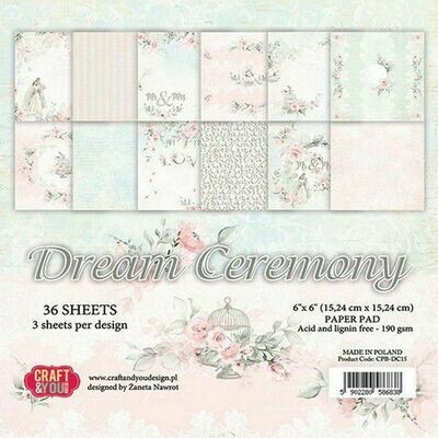 CRAFT &amp; YOU DREAM CEREMONY 6x6 Paper Pack