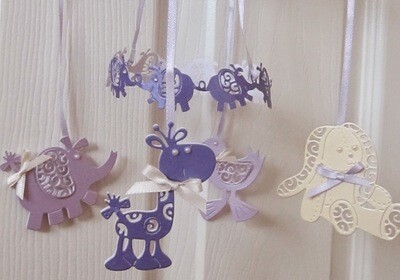 Baby Elephant Border die