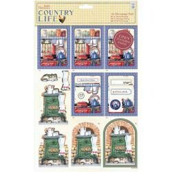 Papermania Country Life A4 Decoupage Pack
Country Kitchen, Linen Finish