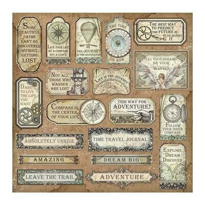 STAMPERIA SIR VAGABOND 12x12 Paper Set