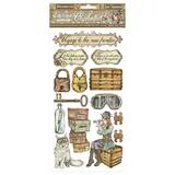 STAMPERIA - LADY VAGABOND Adhesive Chipboard