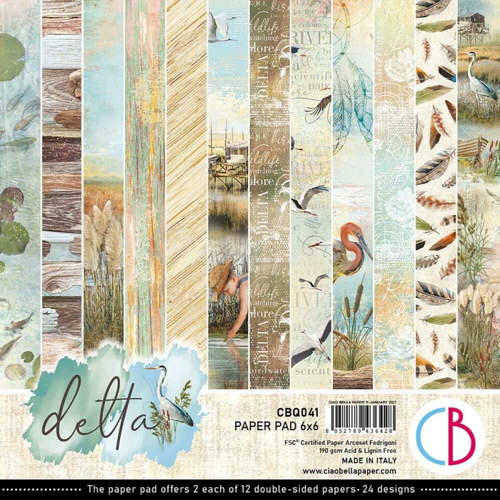 Ciao Bella DELTA 6x6 Paper Set