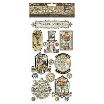 STAMPERIA - SIR VAGABOND Adhesive Chipboard