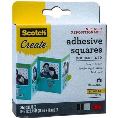 SCOTCH - Repositionable Adhesive Squares