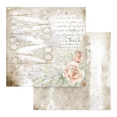 STAMPERIA ROMANTIC THREADS 12x12 Paper Set