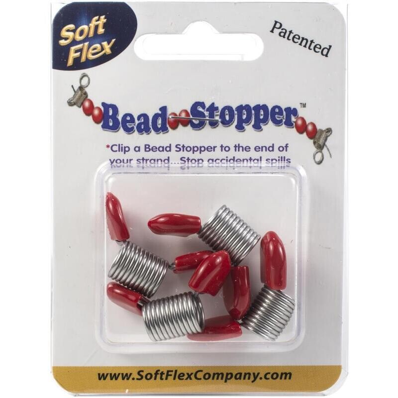 SOFT FLEX Bead Stoppers 4/pkg