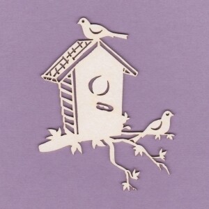 Birdhouse with Birds 2