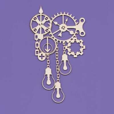 Steampunk Bulbs with Gears