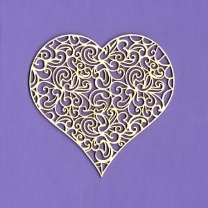 Openwork Heart