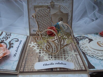3D Grandma's Rocking Chair Chipboard