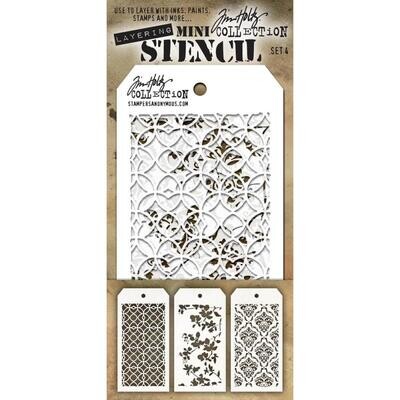 STENCILS &amp; MIXED MEDIA