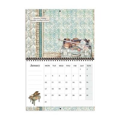 MUSIC &amp; PASSION - 2022 Wirebound Calendar