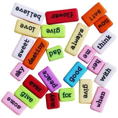 Coloured Sentiment Tiles