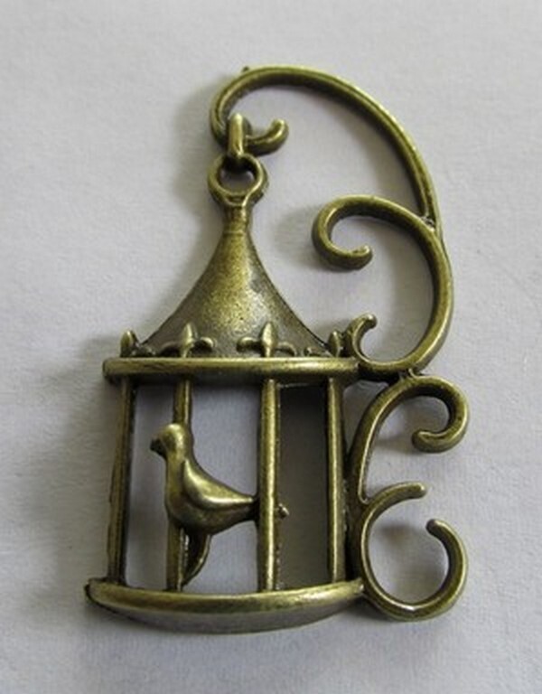 Animal &amp; Bird Charms
View All (12), Choose an Option: Bird in Cage Charm