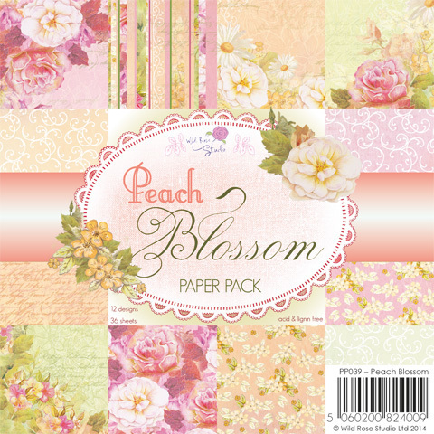 Peach Blossom 6 x 6 Paper Pack