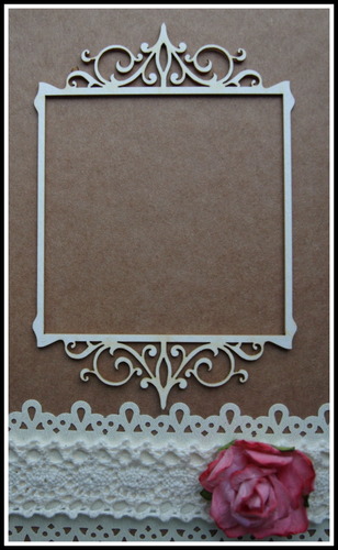 Square Frame 1 Chipboard