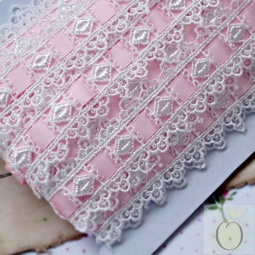 Pink Guipure Lace Pink Guipure Lace