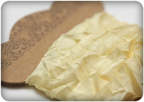 Shabby Ribbon Light Yellow - 15mm