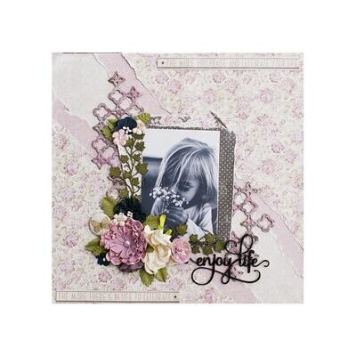 Life Moments Words Chipboard