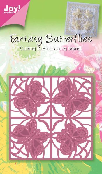 Fantasy Butterfly Square die