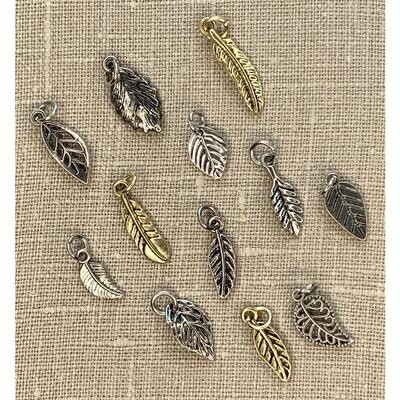 Jewelry Made By Me Leaf Charms